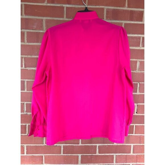 Vintage BarbieCore pink blouse - Picture 4 of 4